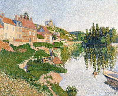 A margem do rio, Petit-Andely de Paul Signac