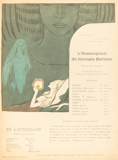 A Assunção por Hannele Mattern; Enquanto isso de Paul Sérusier