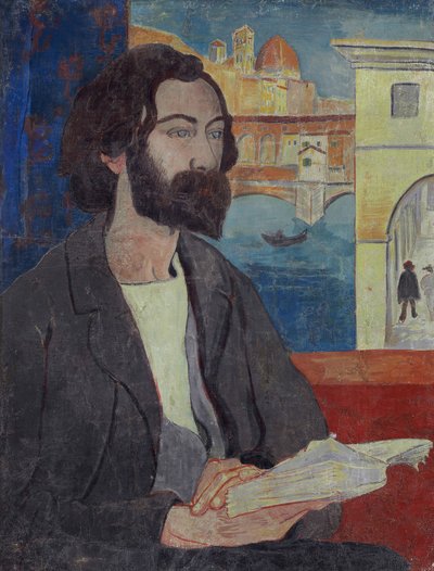 Retrato de Emile Bernard em Florença, 1893 de Paul Sérusier