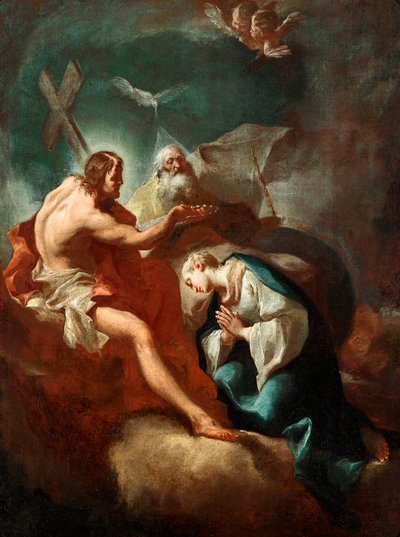 Coroação de Maria de Paul Troger