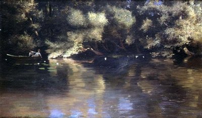 Sobre o rio de Paul Wilhelm Keller-Reutlingen