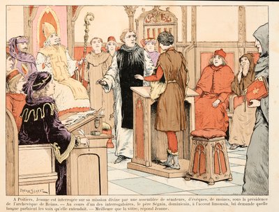 Ilustração extraída do livro "Jeanne d