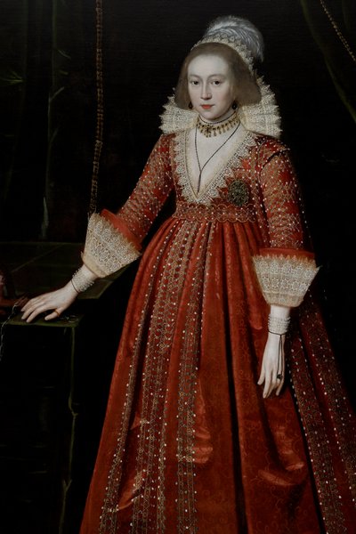 Rainha Elizabeth da Boémia "A Rainha do Inverno" (1596-1662) de Paul van Somer