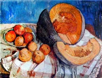 Natureza-morta com melão 1905 (pintura) de Paula Modersohn-Becker