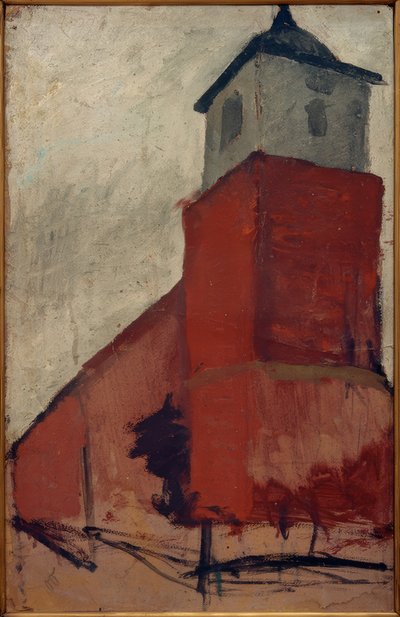 Igreja em Worpswede de Paula Modersohn-Becker