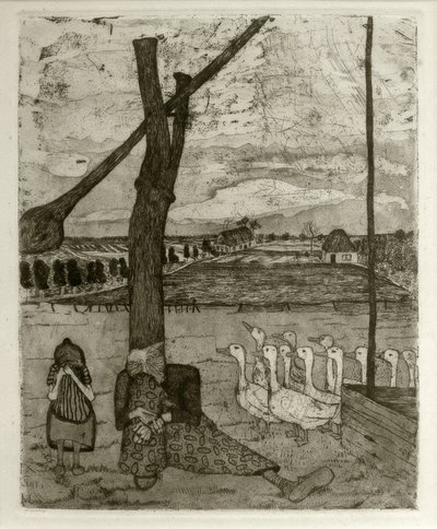 Conto de fadas do ganso perdido de Paula Modersohn Becker