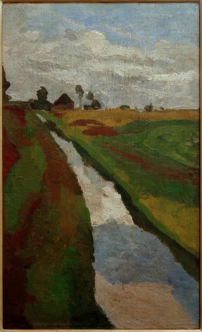 Moorkanal de Paula Modersohn Becker