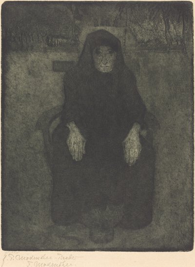 Velha de Paula Modersohn Becker
