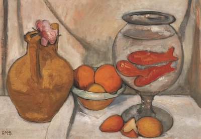 Ainda vida com aquário. 1906 de Paula Modersohn Becker