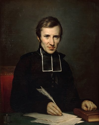Hugues-Felicite Robert de Lamennais 1782-1854 de Paulin Guérin