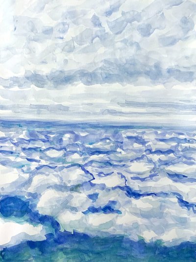 Acima do Oceano Azul de Pauline Wegman | Key and Sea Creative