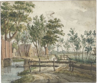 Navegação rural em Voorburg de Paulus Constantijn la Fargue