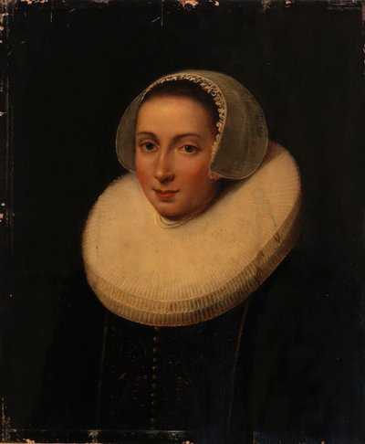 Retrato de uma senhora de Paulus Moreelse