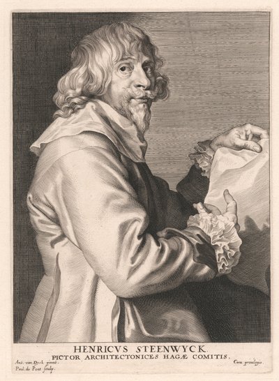 Henricus Steenwyck, Pictor Architectonices Hagæ Comitis de Paulus Pontius