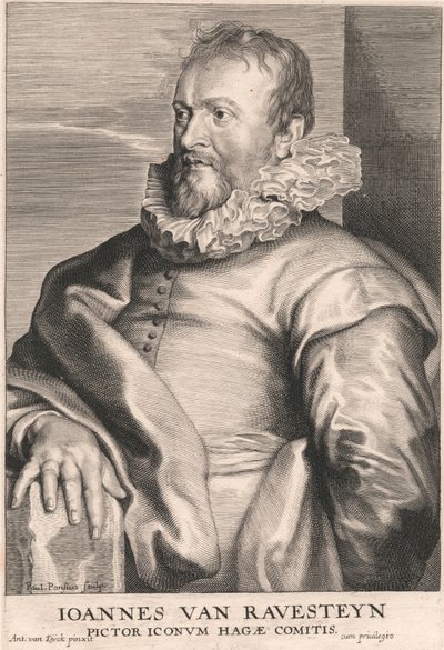 Joannes van Ravesteyn, Pictor Iconum Hagæ Comitis de Paulus Pontius