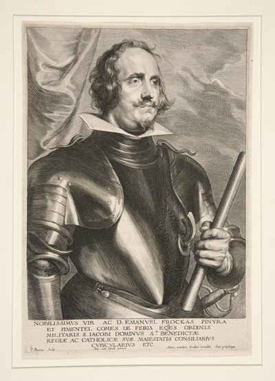 Manuel Frockas Perera y Pimentel, conde de Feria (1576-1646) de Paulus Pontius