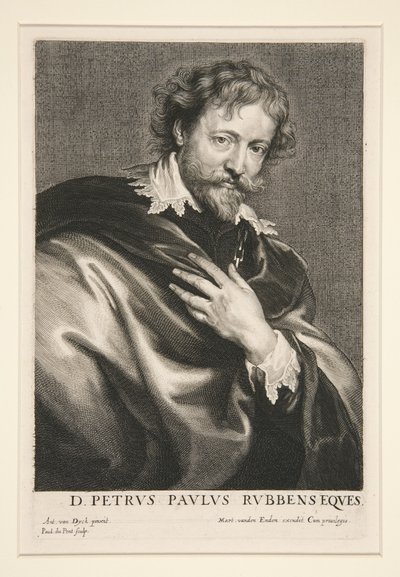 Peter Paul Rubens (1577-1640) de Paulus Pontius