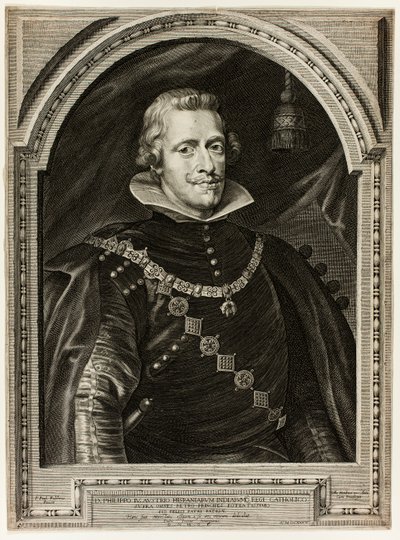 Filipe IV, rei de Espanha de Paulus Pontius