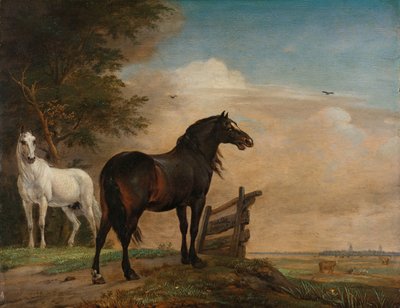 Dois Cavalos num Prado perto de um Portão
Dois Cavalos perto de um Portão num Prado de Paulus Potter