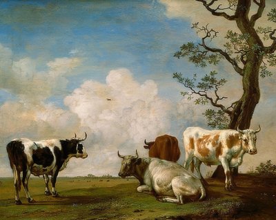 Quatro touros de Paulus Potter