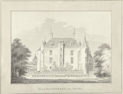 A Casa Maarsbergen, por trás de Paulus van Liender