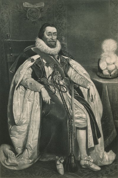 Rei James I e VI., 1603, 1904 de Paulus van Somer