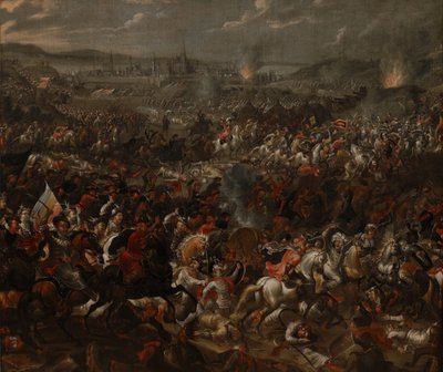 A Batalha de Viena em 12 de setembro de 1683 de Pauwel Casteels