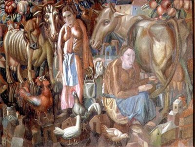 Milkmaids de Pawel Nikolajewitsch Filonow