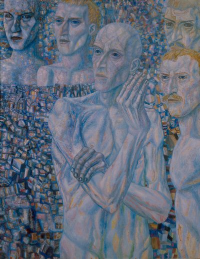 Homens, início dos anos 30 de Pavel Nikolayevich Filonov