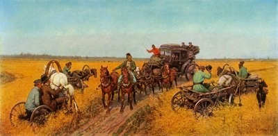 Visitando a Diocese, 1885, 1965. de Pavel Osipovich Kovalevsky