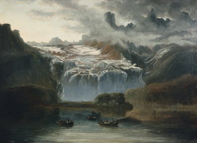 Geleira Jostedals (óleo sobre tela) de Peder Balke