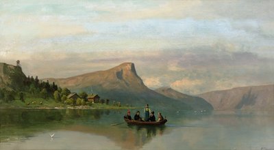 De Nordfjord (óleo sobre tela) de Peder Cappelen Thurmann