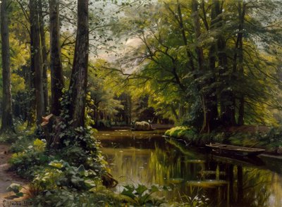 Verão no Spreewald de Peder Monsted