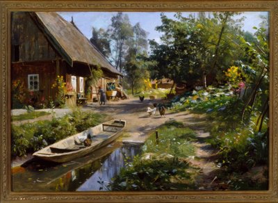 Dia de sol no campo de Peder Monsted
