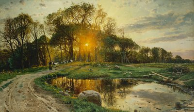 The Return Home de Peder Monsted