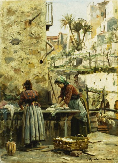 As lavadeiras de Peder Monsted
