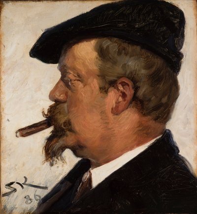 Retrato de Vilhelm Rosenstand de Peder Severin Krøyer