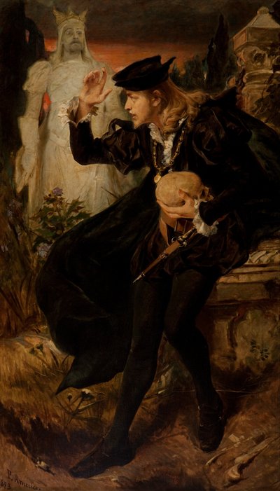 Visão de Hamlet de Pedro Américo