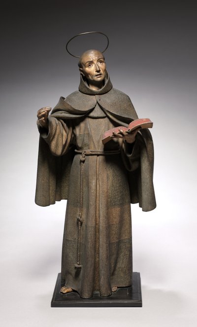 São Pedro de Alcántara, c.1663-1670 de Pedro de Mena