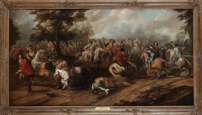 A Batalha de Breitenfeld (ou Batalha de Leipzig, Alemanha) de Peeter Snayers
