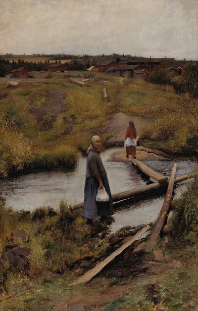O atalho, 1892. de Pekka Halonen