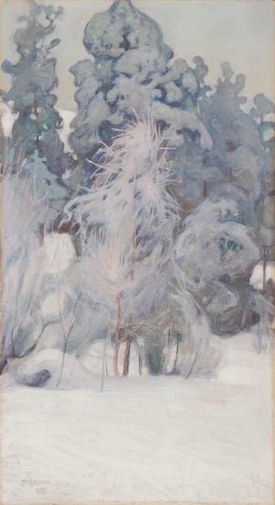 Paisagem de inverno de Pekka Halonen