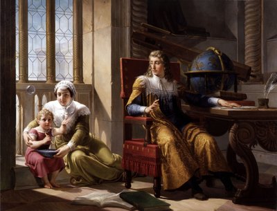 Descoberta de Newton da refração da luz, 1827. de Pelagio Palagi