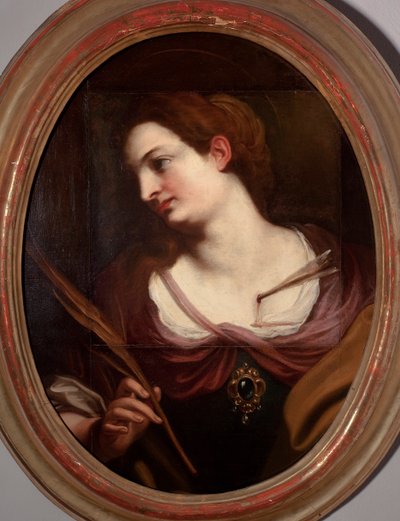 Pintura de Barba de Pellegro Piola (ou Pellegrino Piola) (1617-1640) de Pellegrino Piola