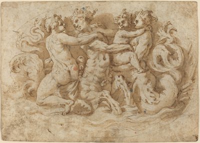 Tritões e Ninfas de Pellegrino Tibaldi