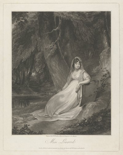 Miss Linwood de Peltro W. Tomkins