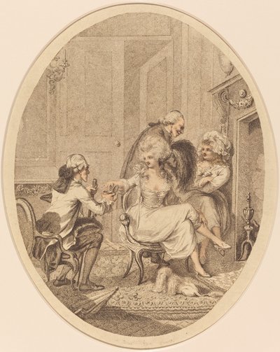 A lareira francesa de Peltro William Tomkins