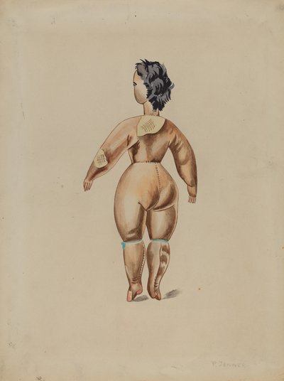 Boneca Primitiva de Percival Jenner