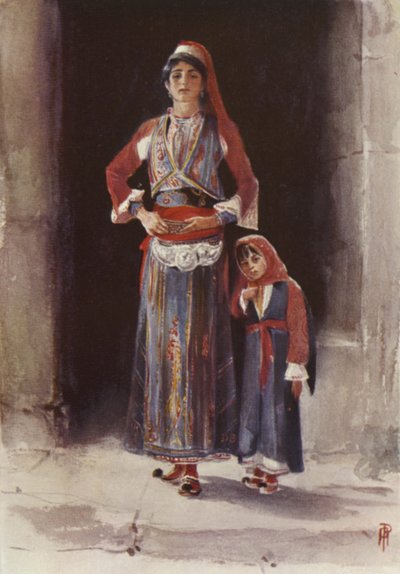 Camponeses albaneses de Percy Anderson
