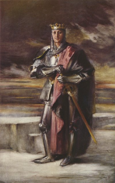 Lewis Waller como Henry V de Percy Anderson